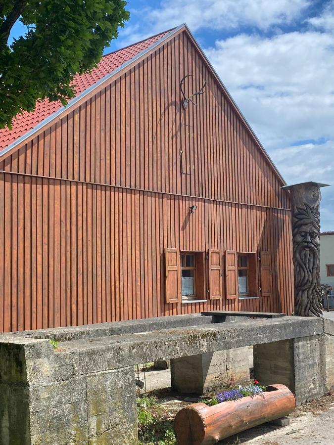 Jagdhaus Auf Dem Forsthof Mit Sauna Eckartsberga Bagian luar foto