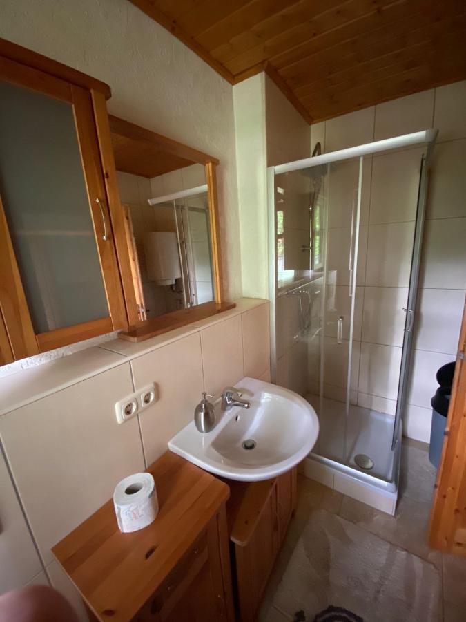 Jagdhaus Auf Dem Forsthof Mit Sauna Eckartsberga Bagian luar foto