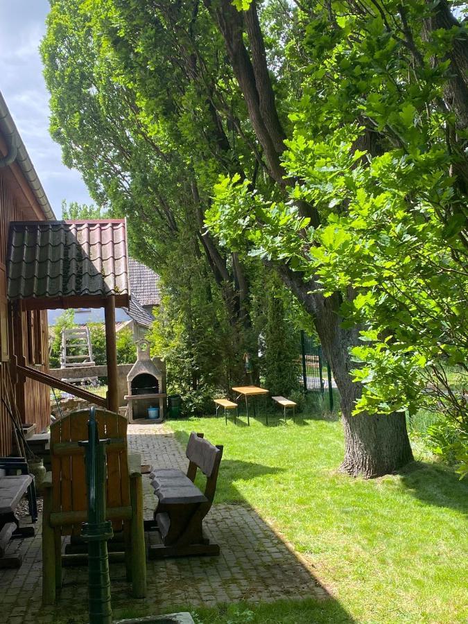 Jagdhaus Auf Dem Forsthof Mit Sauna Eckartsberga Bagian luar foto