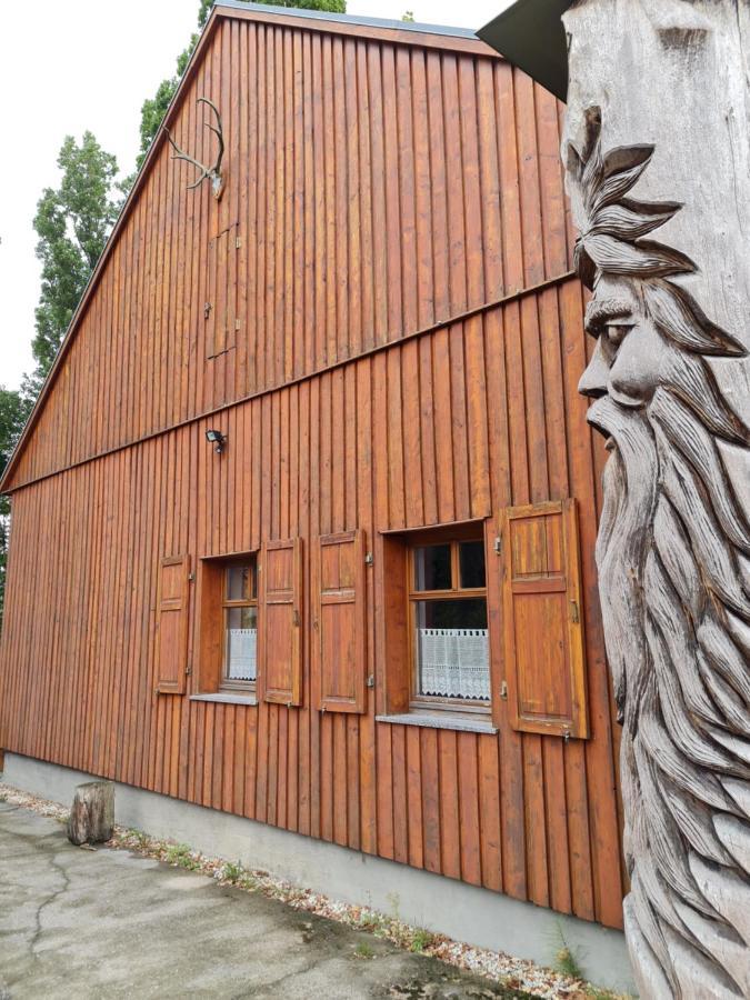 Jagdhaus Auf Dem Forsthof Mit Sauna Eckartsberga Bagian luar foto